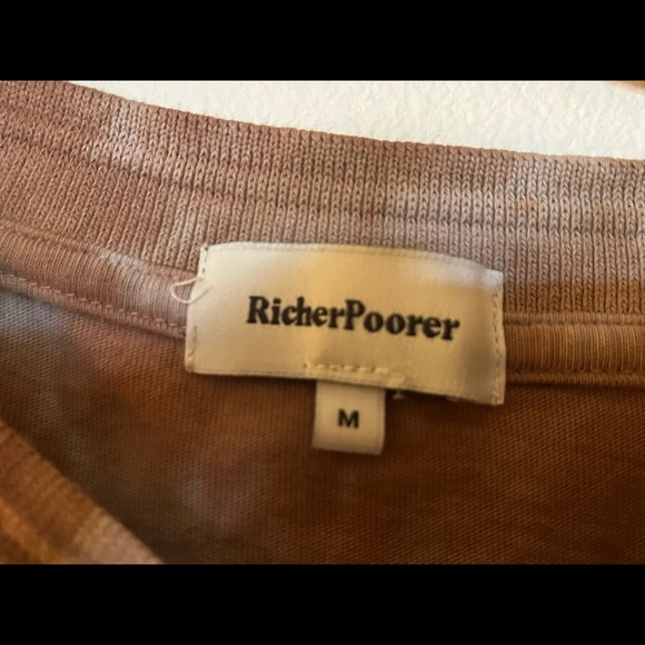 Richer Poorer Relaxed Long Sleeve Pullover Tie Dye - Picture 6 of 7